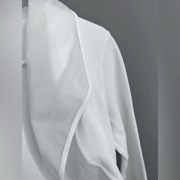 KZ_K Studio NYC White Techno Blazer NWT ~ Size L - Picture 11 of 14